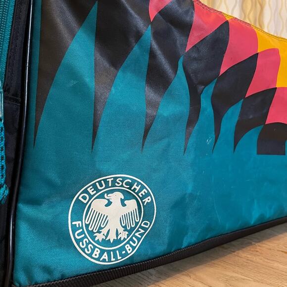 adidas 1994 World Cup Germany Large Vintage Duffle Bag - Picture 2 of 16